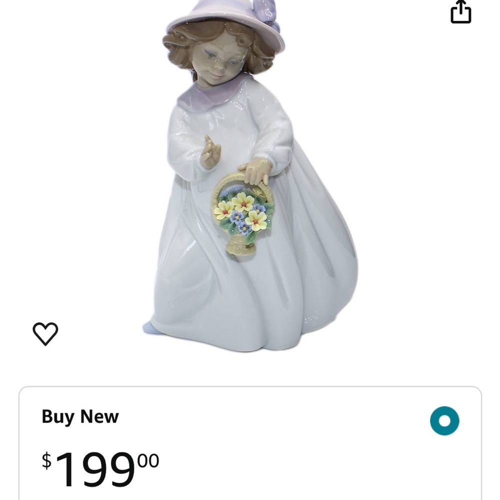 Vintage Lladro #6685 Glossy Porcelain Figurine Mimosa Alegre Happiness NEW - Picture 9 of 9